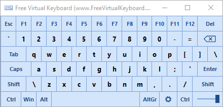 Free Virtual Keyboard  -  2