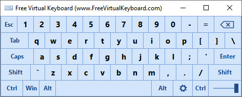 Free Virtual Keyboard  -  6